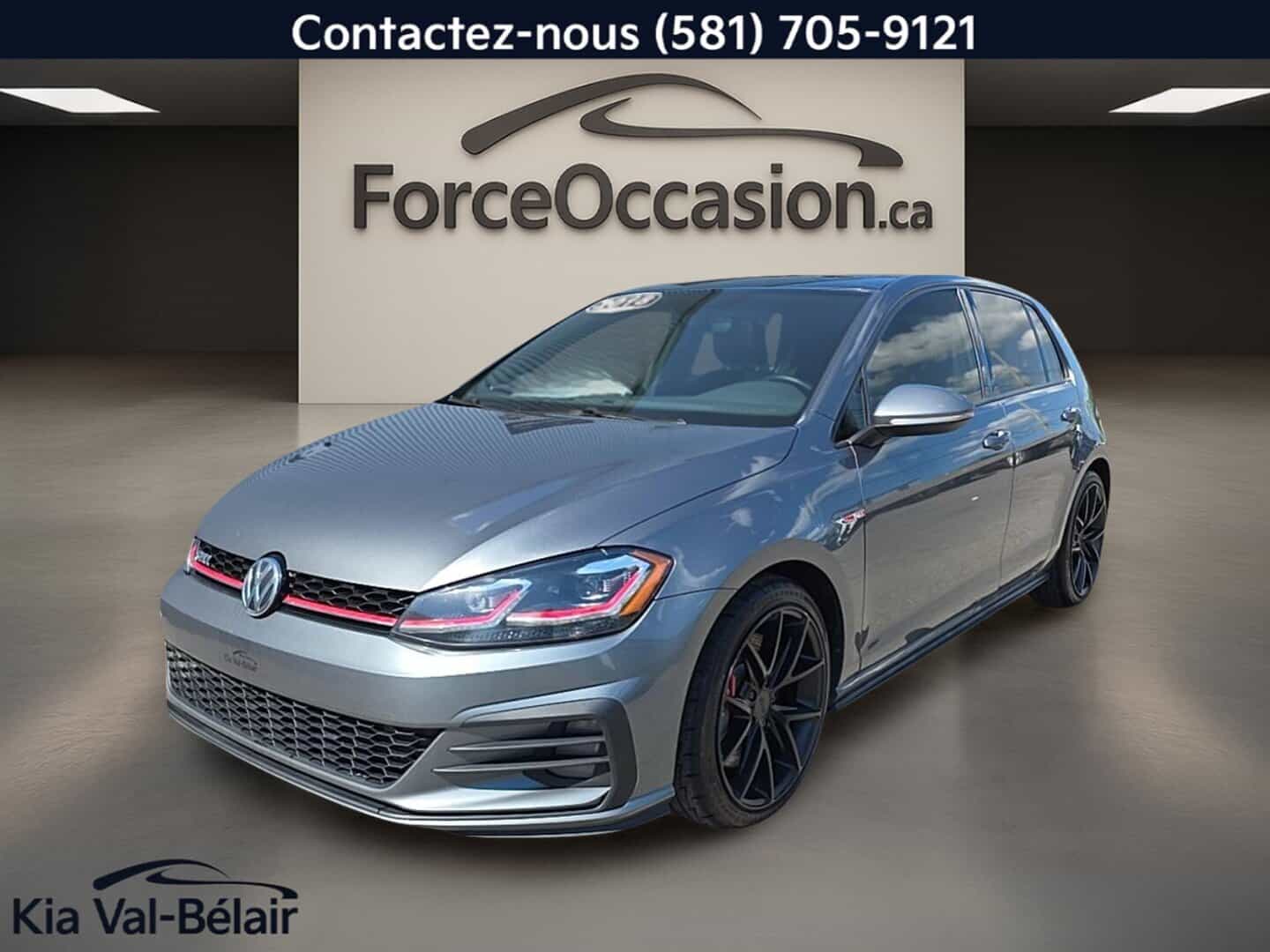 2018 Volkswagen Golf GTI Autobahn Turbo * 220Hp * Cuir * Gps * Toit * Fender® * - Image 1