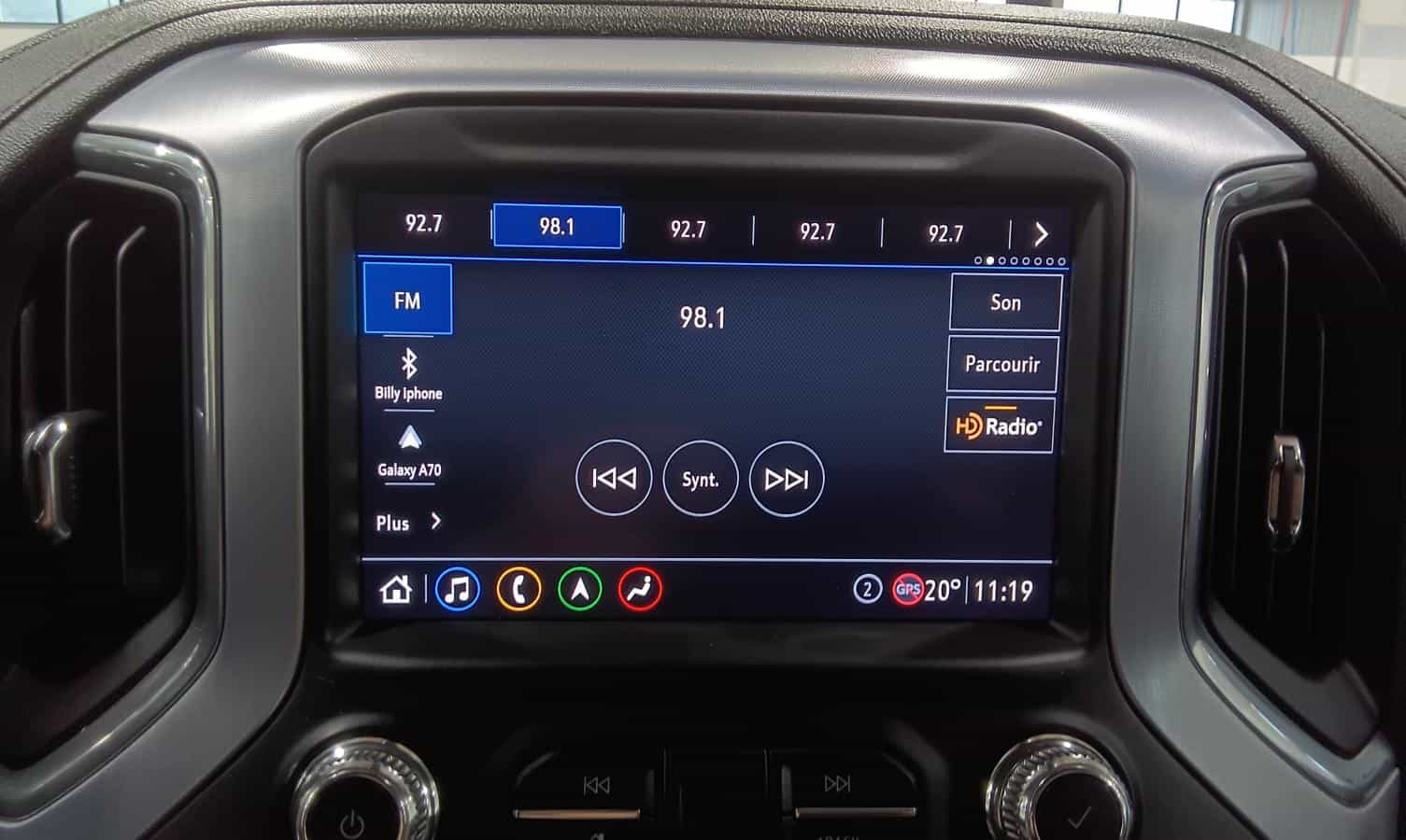 2020 GMC Sierra 2500 HD Slt * 4X4 * Turbo-Diesel * Cuir * Gps * Bi-Zone * 18500Lbs Towing * - Image 1