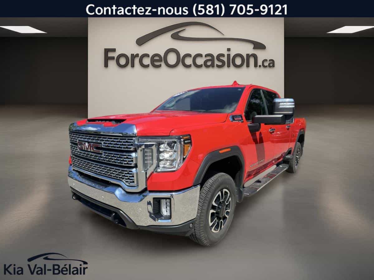 2020 GMC Sierra 2500 HD Slt * 4X4 * Turbo-Diesel * Cuir * Gps * Bi-Zone * 18500Lbs Towing * - Image 1