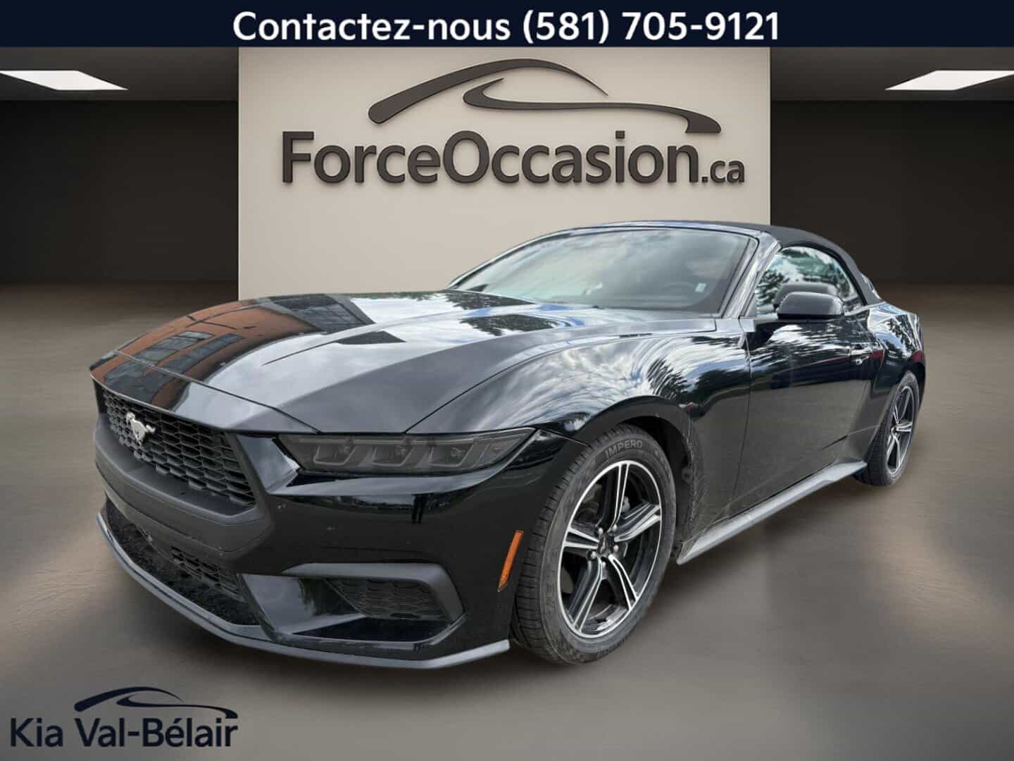 Image 1 Ford Mustang Ecoboost * 315Hp * Cuir * Gps * Décapo * Volant Chauff * 2025