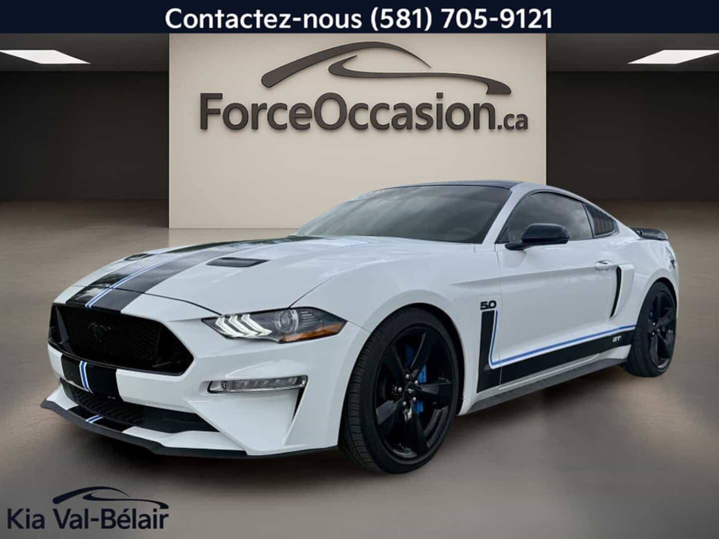 2022 Ford Mustang Gt Premium * V8 * 450Hp * Cuir * Gps * Bi-Zone * Sièges Chauff * - Image 1