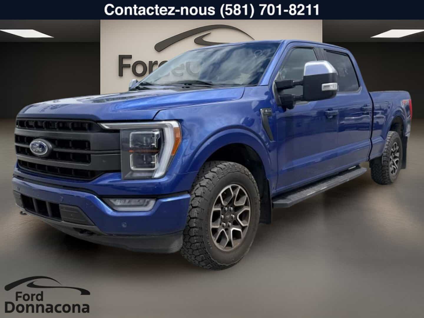Image 1 Ford F-150 LARIAT cabine SuperCrew 4x4 caisse de 6,5 pi - CUIR - TOIT PANO - MEMORISATION DES SIÈGES - 3,5 ECO 2022