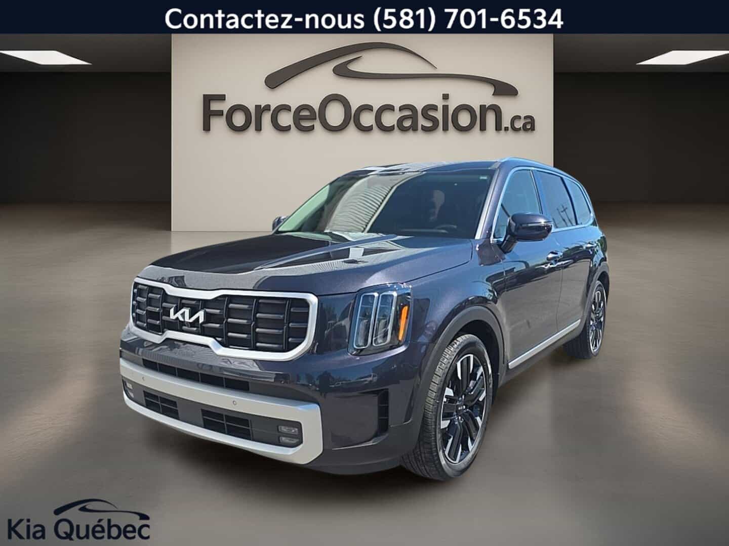 2025 Kia Telluride Sx V6 *Awd *Cuir *Bizone *Toit Pano *Gps *Caméra 360 *Siege Ventilé - Image 1