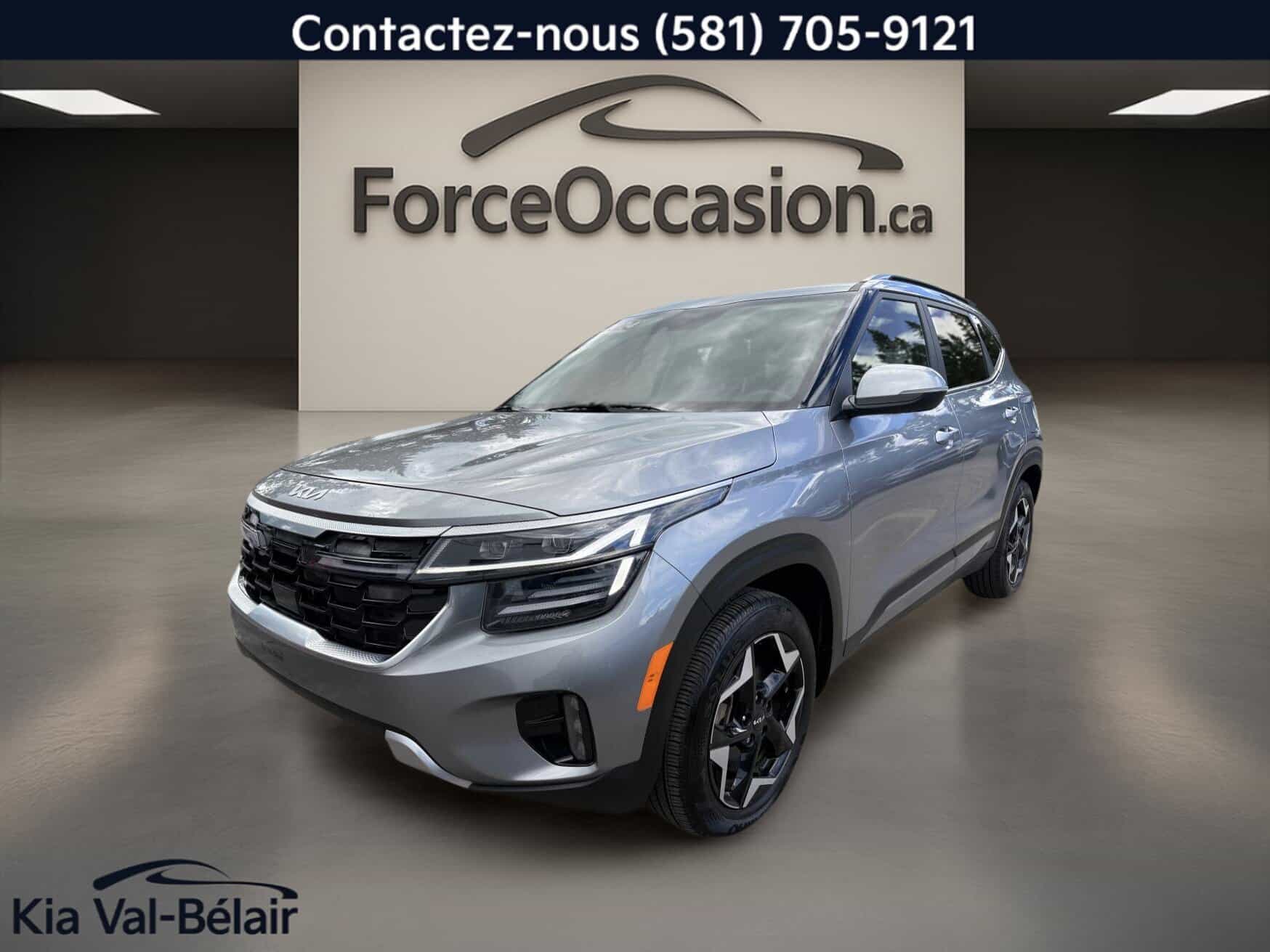 2024 Kia Seltos Ex * Awd * Toit * Cuir * Caméra * Carplay * Volant Chauff * - Image 1