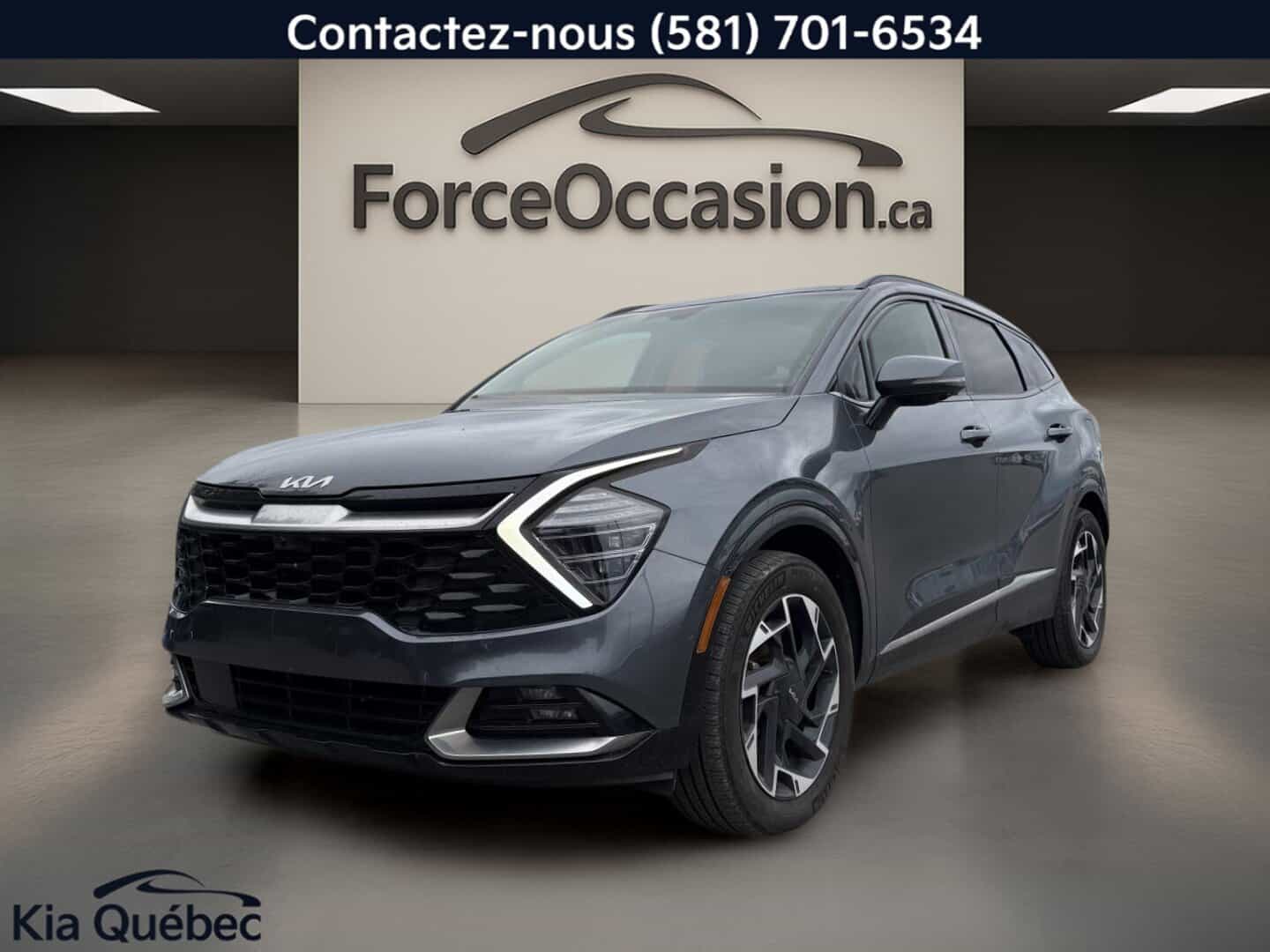 Image 1 Kia Sportage Sx *Cuir *Toit Pano *Caméra 360 *Gps *Siege Ventilé *Bizone 2024