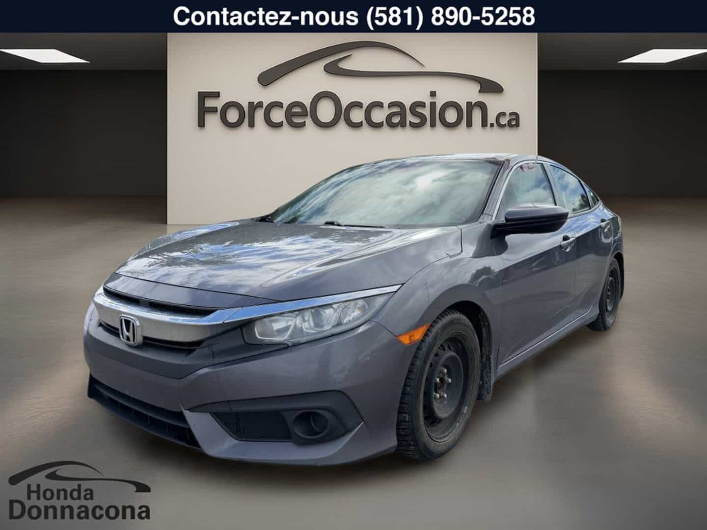 Image 1 Honda Civic EX Bas kilométrage, toit ouvrant 2017