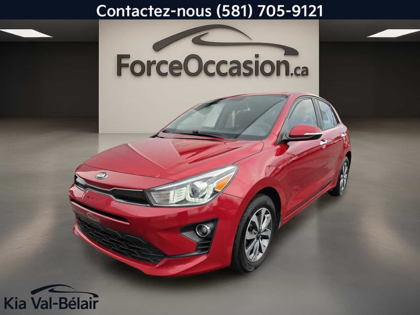 Image 1 Kia Rio5 EX Premium * VOLANT CHAUFF * CARPLAY * CAMÉRA * TOIT * A/C * 2021