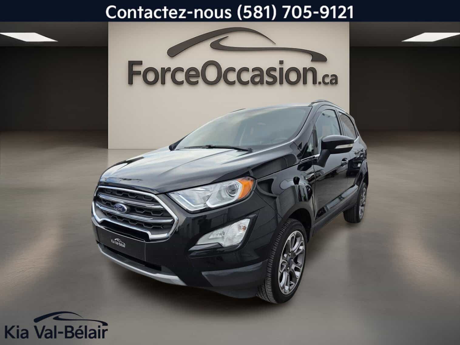 Image 1 Ford EcoSport Titanium * AWD * GPS * TOIT * CAMERA * CARPLAY * SIEGES CHAUFF * 2022