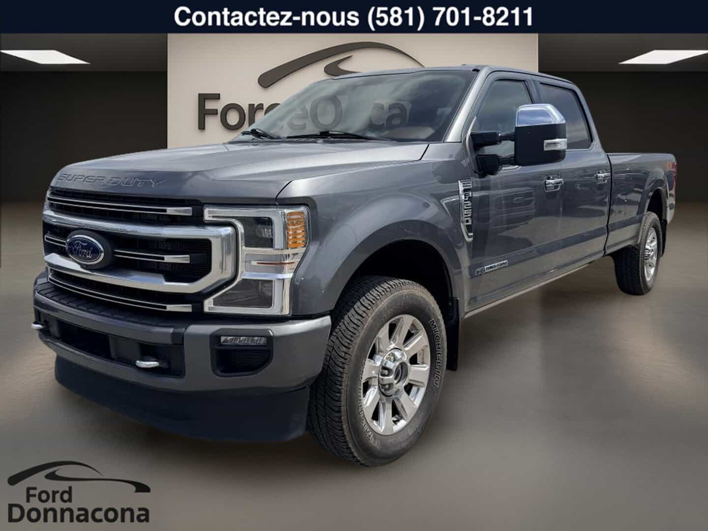 Image 1 Ford Super Duty F-250 SRW Platinum 4X4 caisse de 8 pi - MARCHE-PIEDS - BANCS VENTILÉS - MEMORISATION DES SIÈGES - 2022