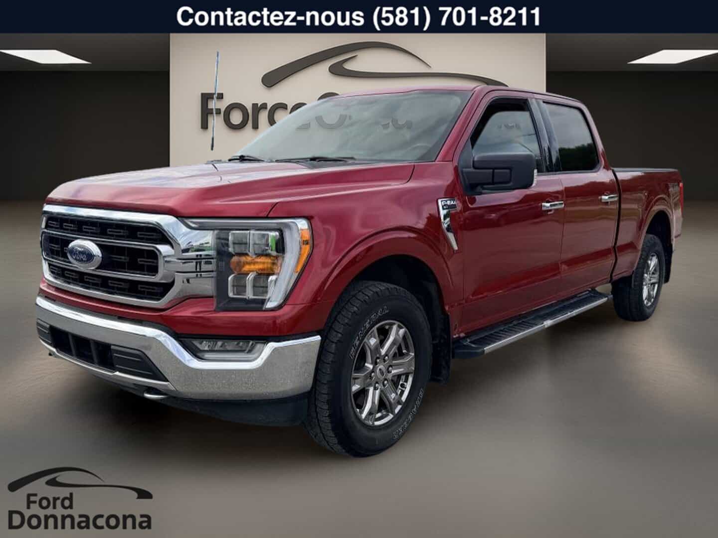 Image 1 Ford F-150 XLT cabine SuperCrew 4RM caisse de 6,5 pi -MARCHE-PIEDS- SIEGES ELECTRIQUES - TOILE DE COFFRE 2021