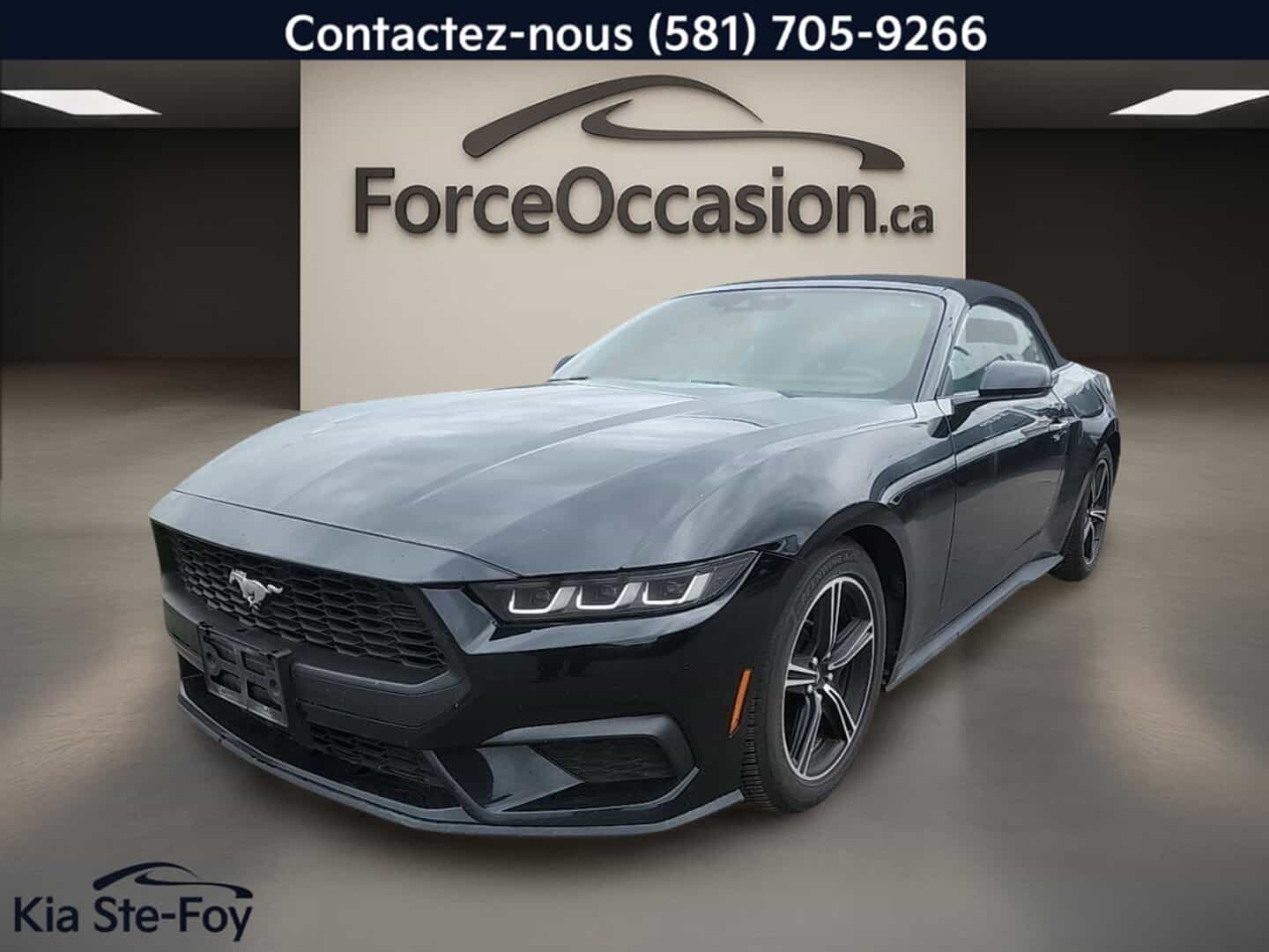 Image 1 Ford Mustang EcoBoost* VOLANT CHAUFFANT* TOIT OUVRANT* CRUISE* CAMERA* 2024