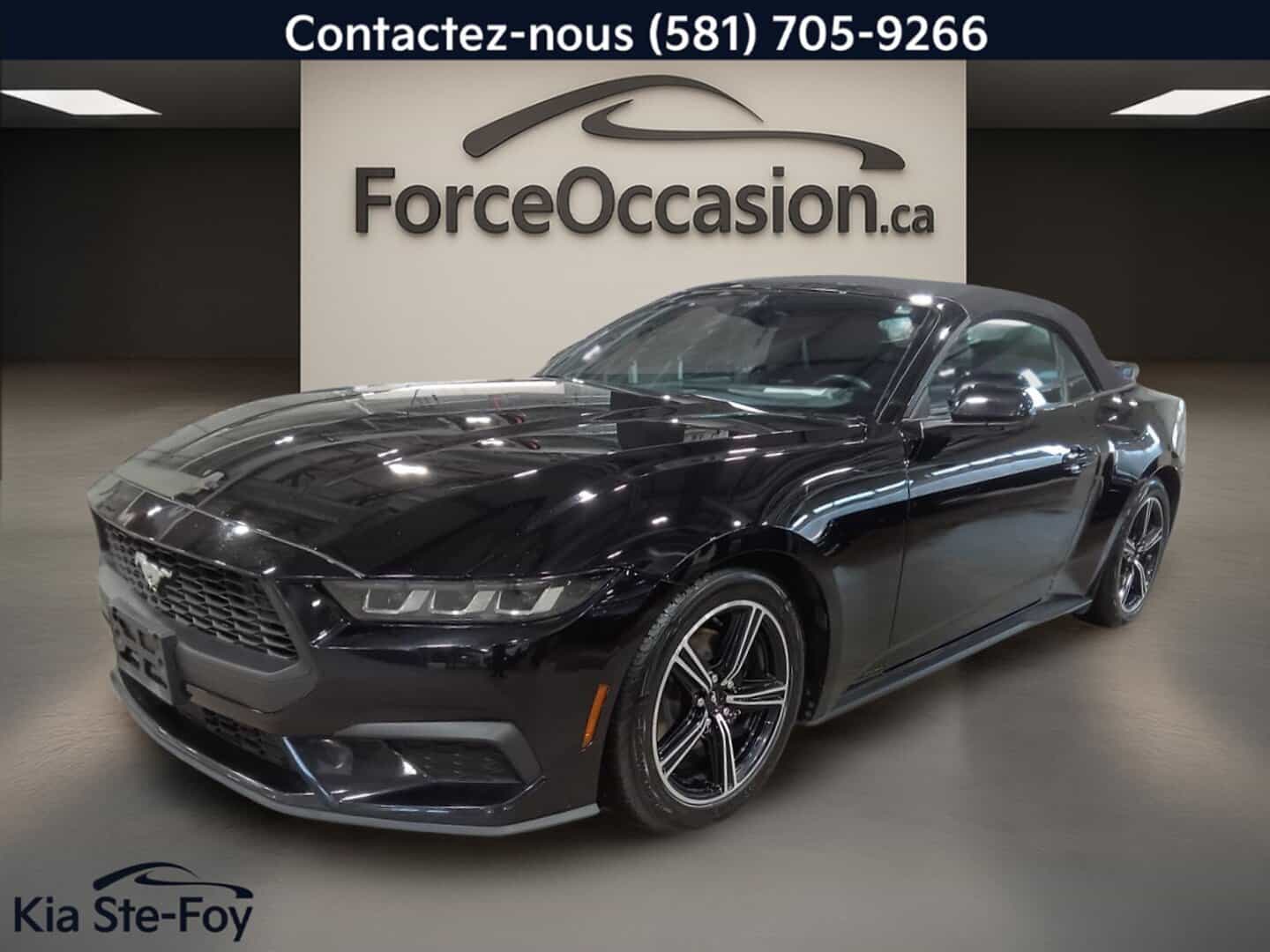 2024 Ford Mustang EcoBoost* VOLANT CHAUFFANT* TOIT OUVRANT* CRUISE* CAMERA* - Image 1