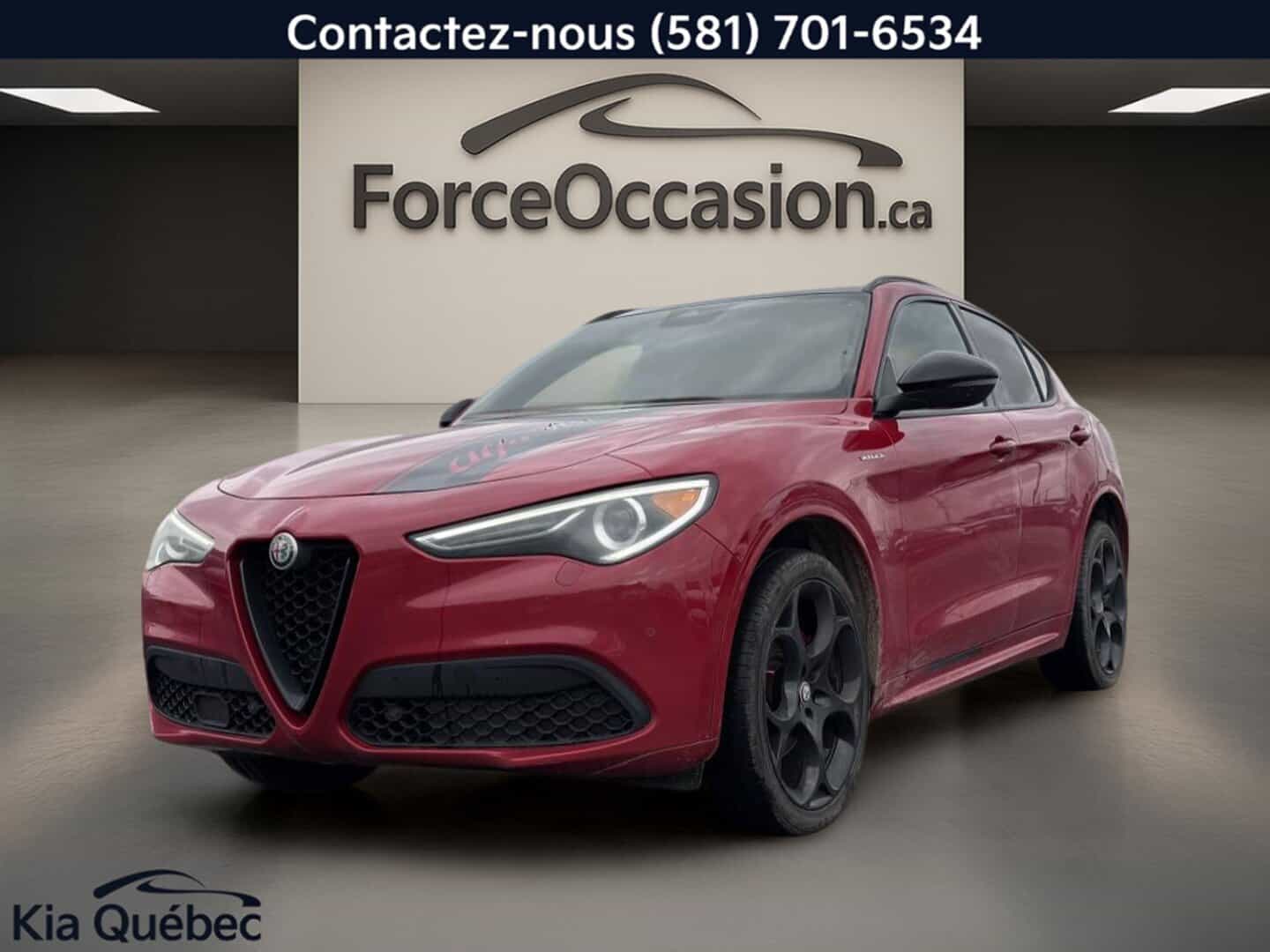 Image 1 Alfa Romeo Stelvio Veloce *CUIR *TOIT *CAMERA *CARPLAY *VOLANT 2022