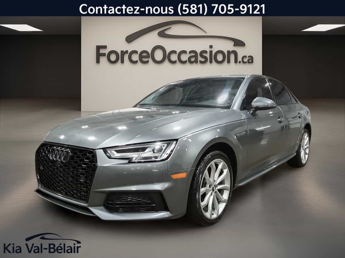 2018 Audi A4 Progressiv * Tfsi * Quattro * Cuir * Toit * Bi-Zone * Sièges Chauff * - Image 1