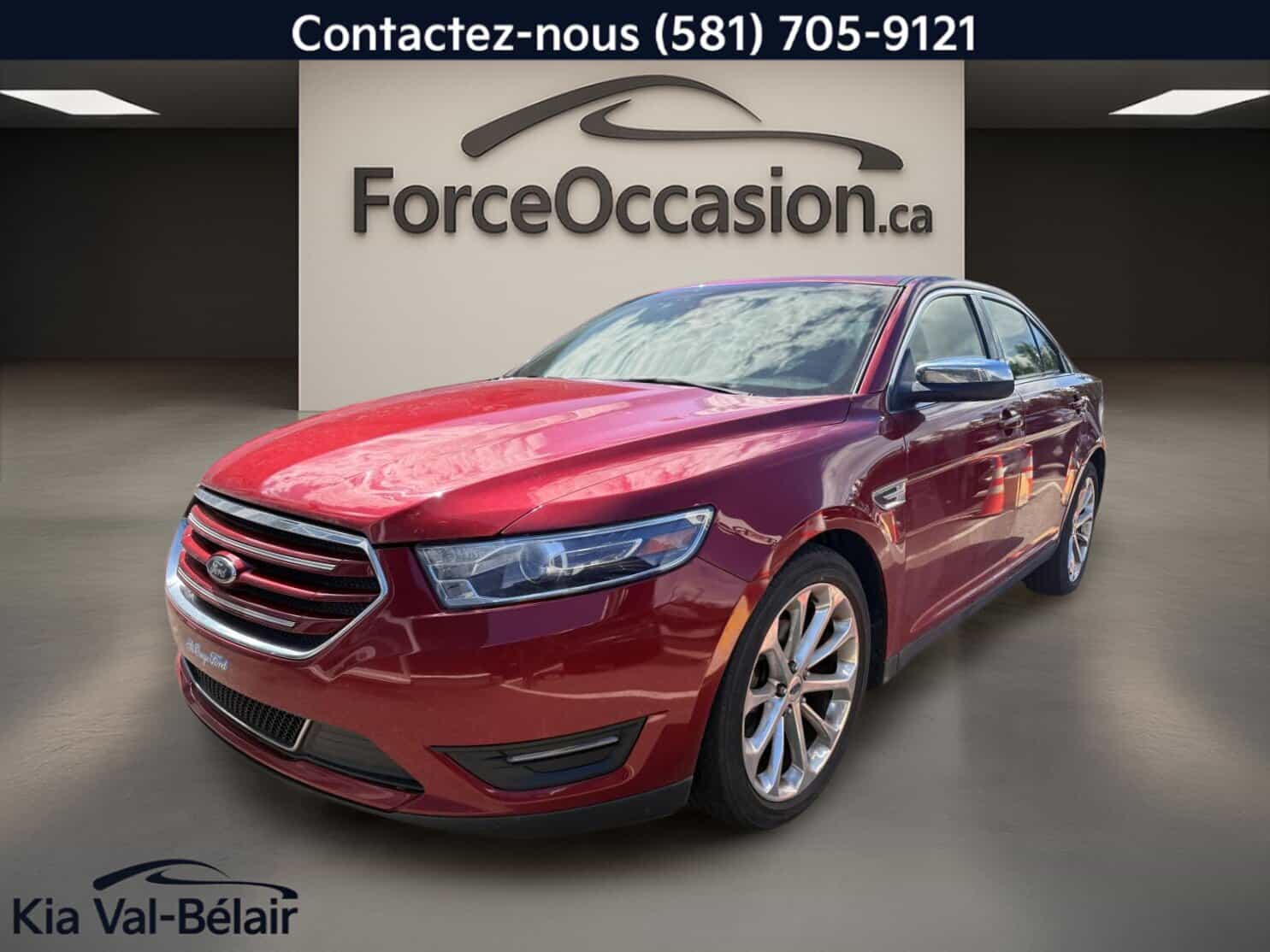 Image 1 Ford Taurus Limited * Awd * V6 * Gps * Cuir * Toit * Sony * Volant Chauff * 2018