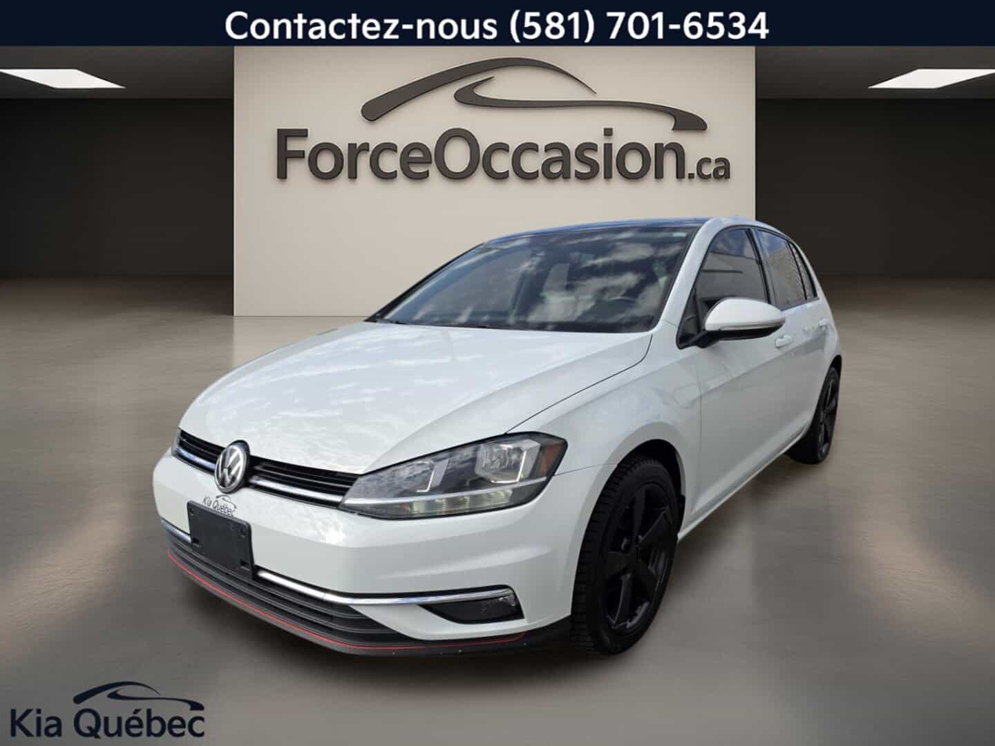 2019 Volkswagen Golf Highline *CUIR *TOIT *CAMERA *CARPLAY *VOLANT *SIÈGES *REGULATEUR - Image 1