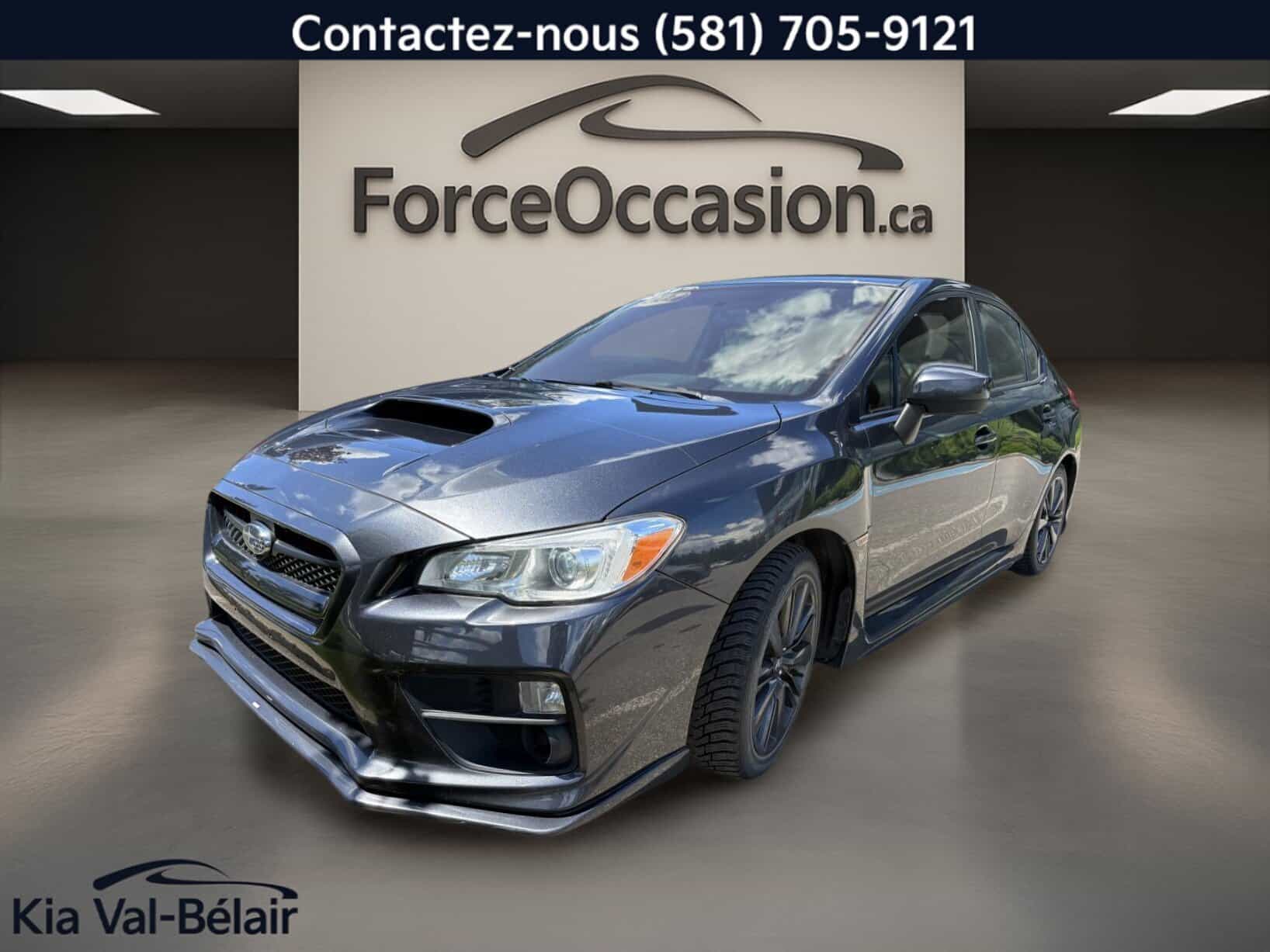 Image 1 Subaru WRX Manuelle * Awd * 268Hp * Caméra * Carplay * Sièges Chauff * 2017