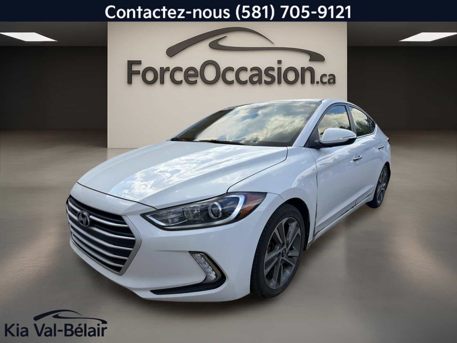 Image 1 Hyundai Elantra Limited * Cuir * Toit * Carlay * Infinity * Volant Chauff * 2017