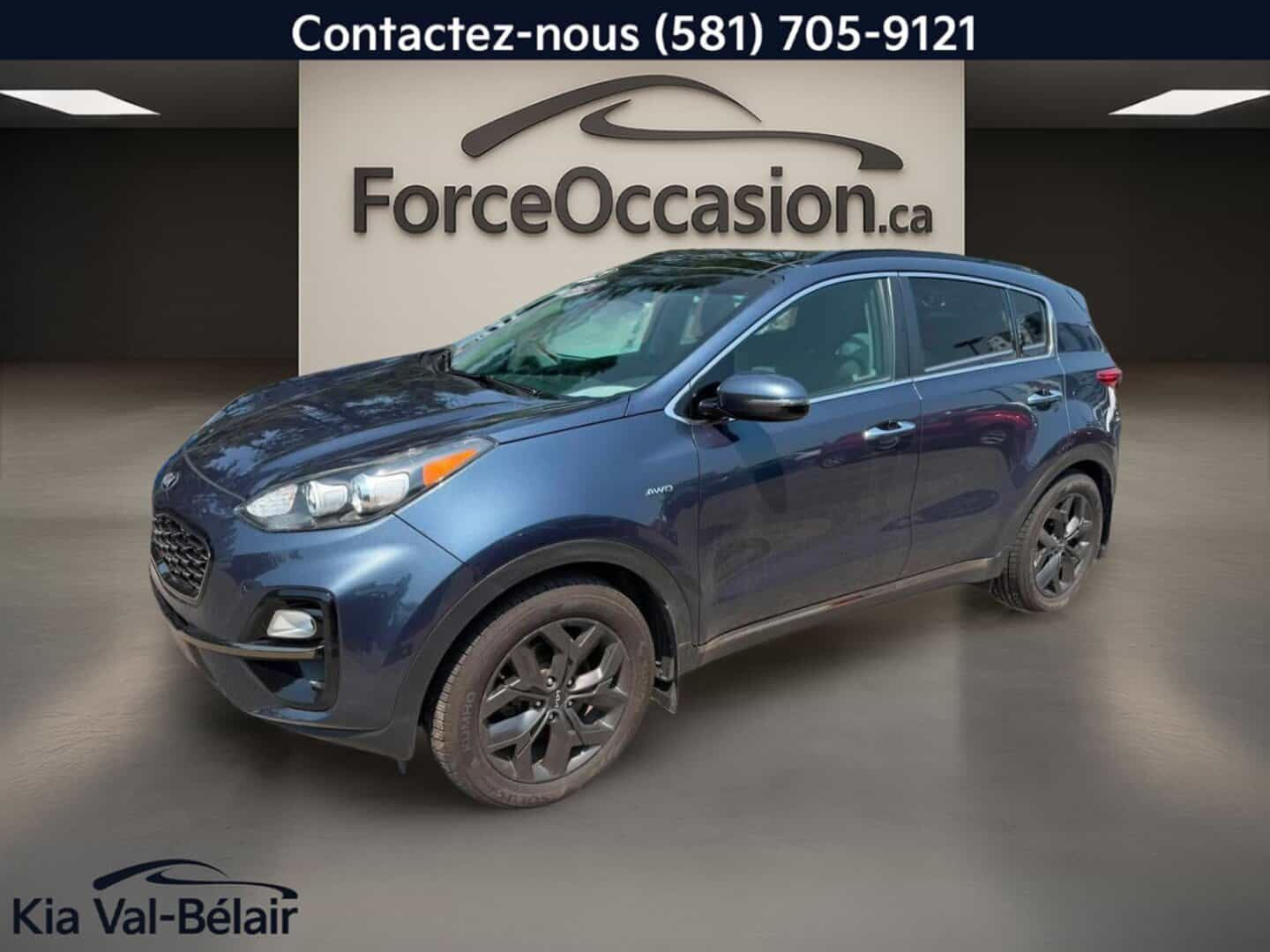 2021 Kia Sportage Ex S * Awd * Toit * Caméra * Carplay * Volant Chauff * - Image 1