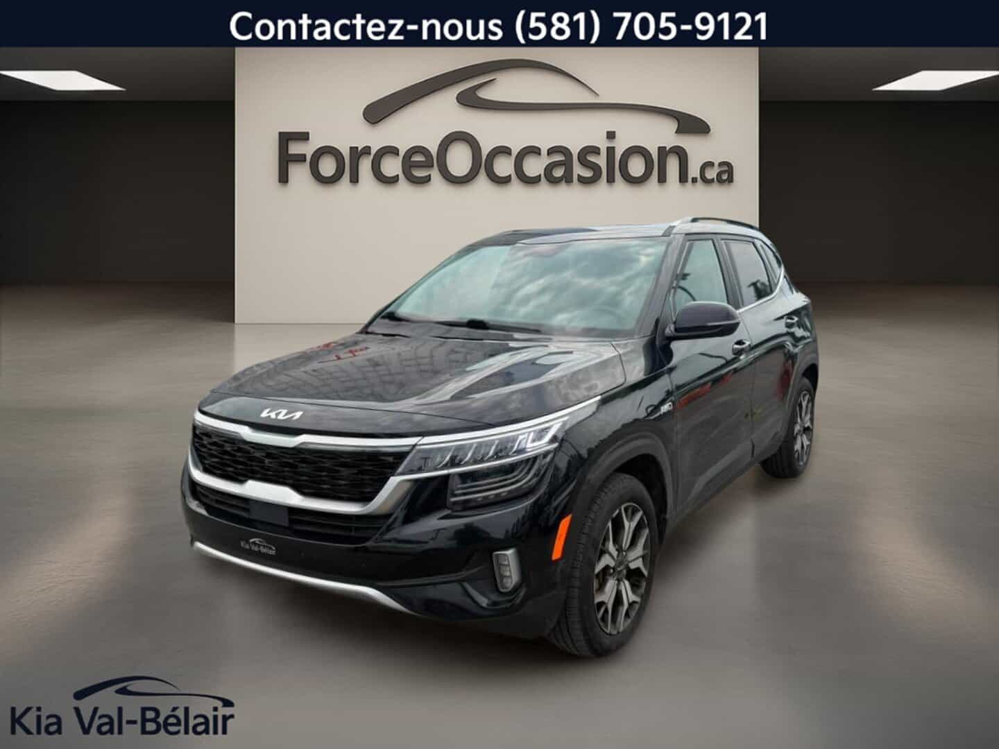 2023 Kia Seltos Ex Premium * Awd * Gps * Cuir * Toit * Bi-Zone * Sièges Ventilés * - Image 1