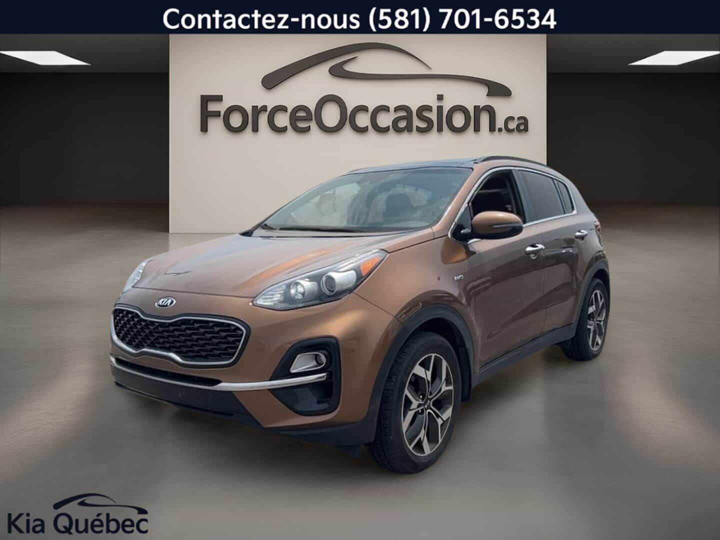 2020 Kia Sportage Ex Ti *Cuir *Toit *Camera *Carplay *Volant/Sièges Chauffants - Image 1