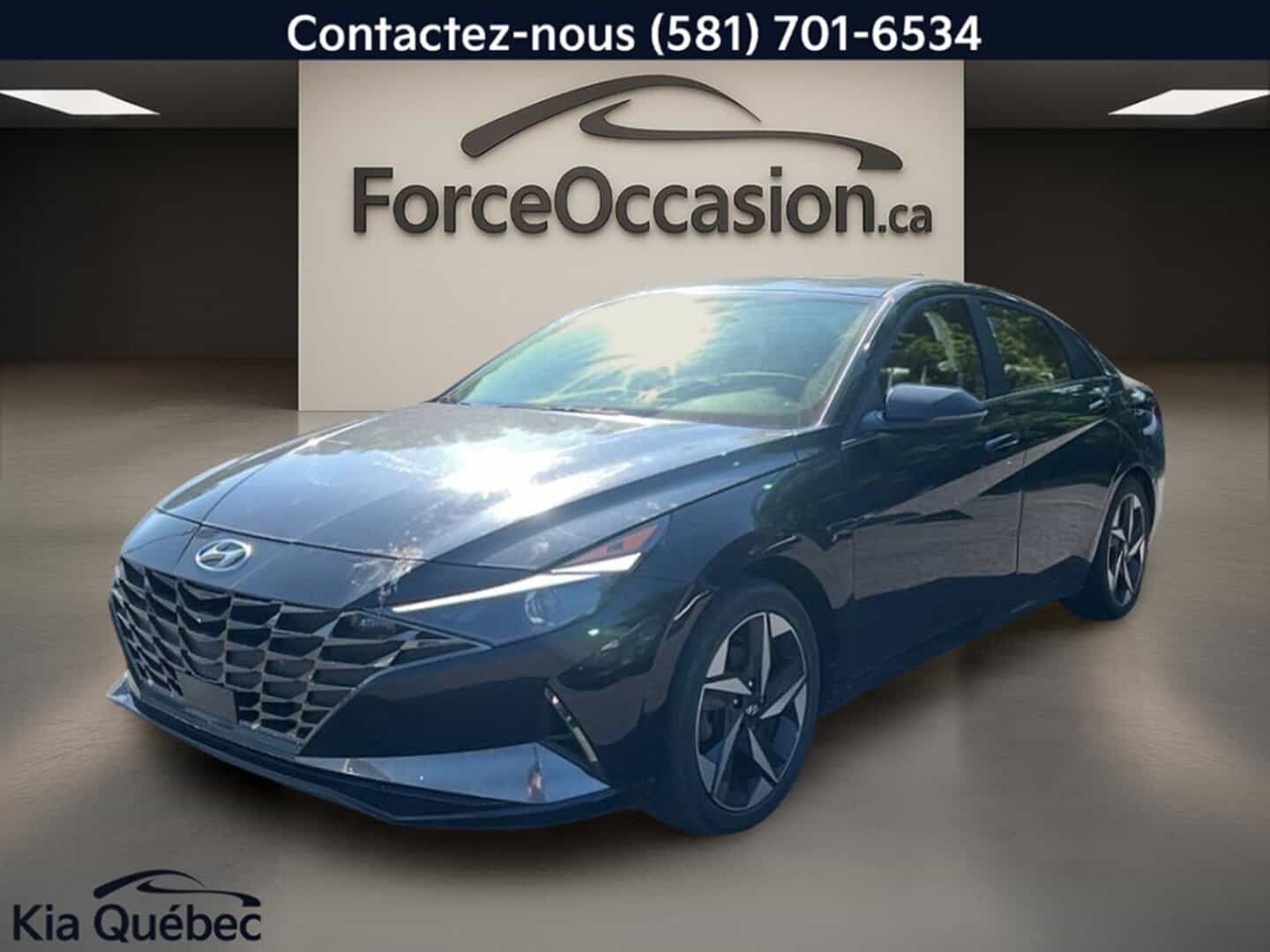 2023 Hyundai Elantra Hybrid Luxury *CUIR *TOIT *CAMERA *CARPLAY *VOLANT/SIÈGES CHAUFFANTS - Image 1