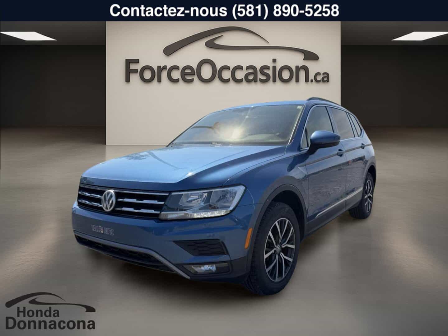 Image 1 Volkswagen Tiguan Comfortline 4MOTION, Bas kilométrage, intérieur crème 2018