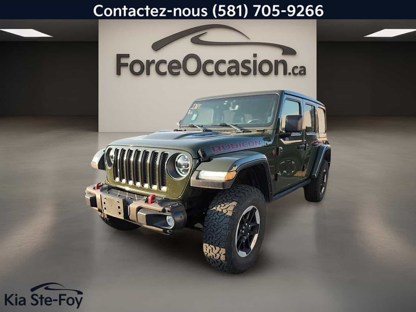 Image 1 Jeep Wrangler Unlimited Rubicon 4x4* AC* SIEGES CHAUFFANTS* CRUISE* CAMERA* 2022