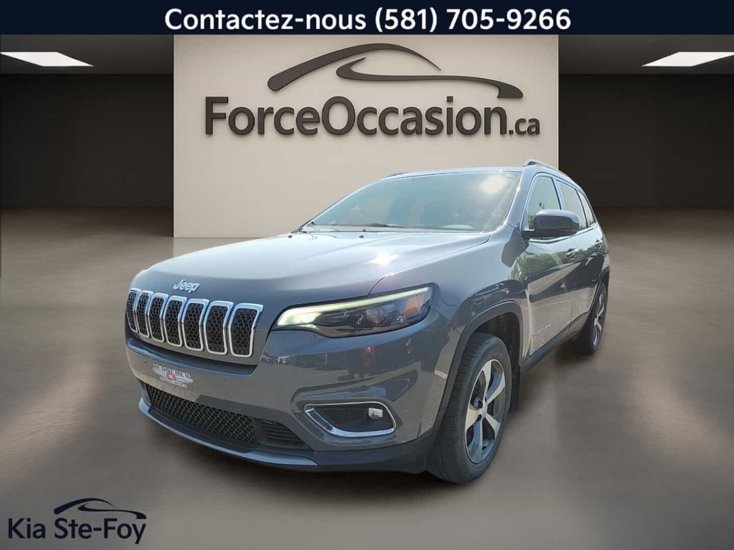 Image 1 Jeep Cherokee Limited 4x4* AC* SIEGES CHAUFFANTS* CRUISE* CAMERA* 2021
