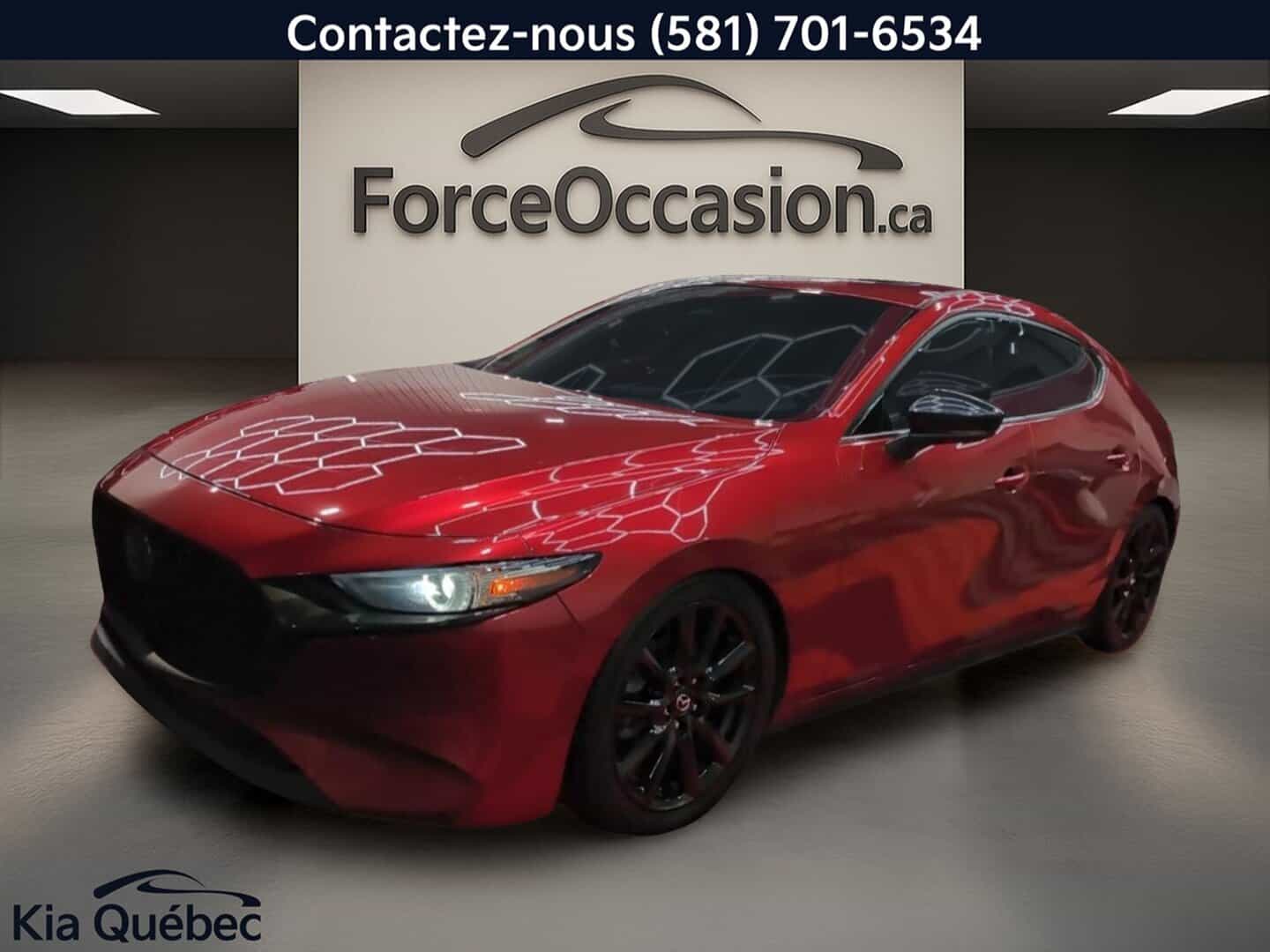 2024 Mazda MAZDA3 SPORT Gt Turbo *Carplay *Cuir *Toit *Cruise *Bizone *Camera - Image 1