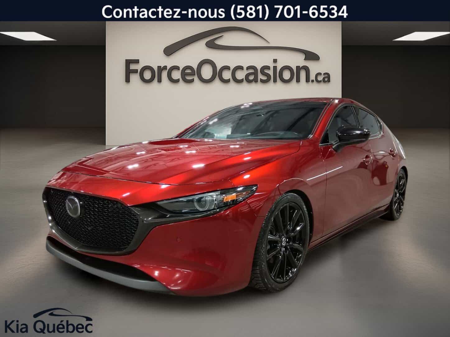 2024 Mazda MAZDA3 SPORT Gt Turbo *Carplay *Cuir *Toit *Cruise *Bizone *Camera - Image 1