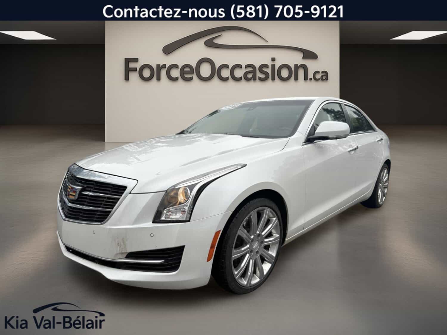 2018 Cadillac ATS Luxury * Awd * Turbo * Cuir * Toit * Bose * Volant Chauff * - Image 1