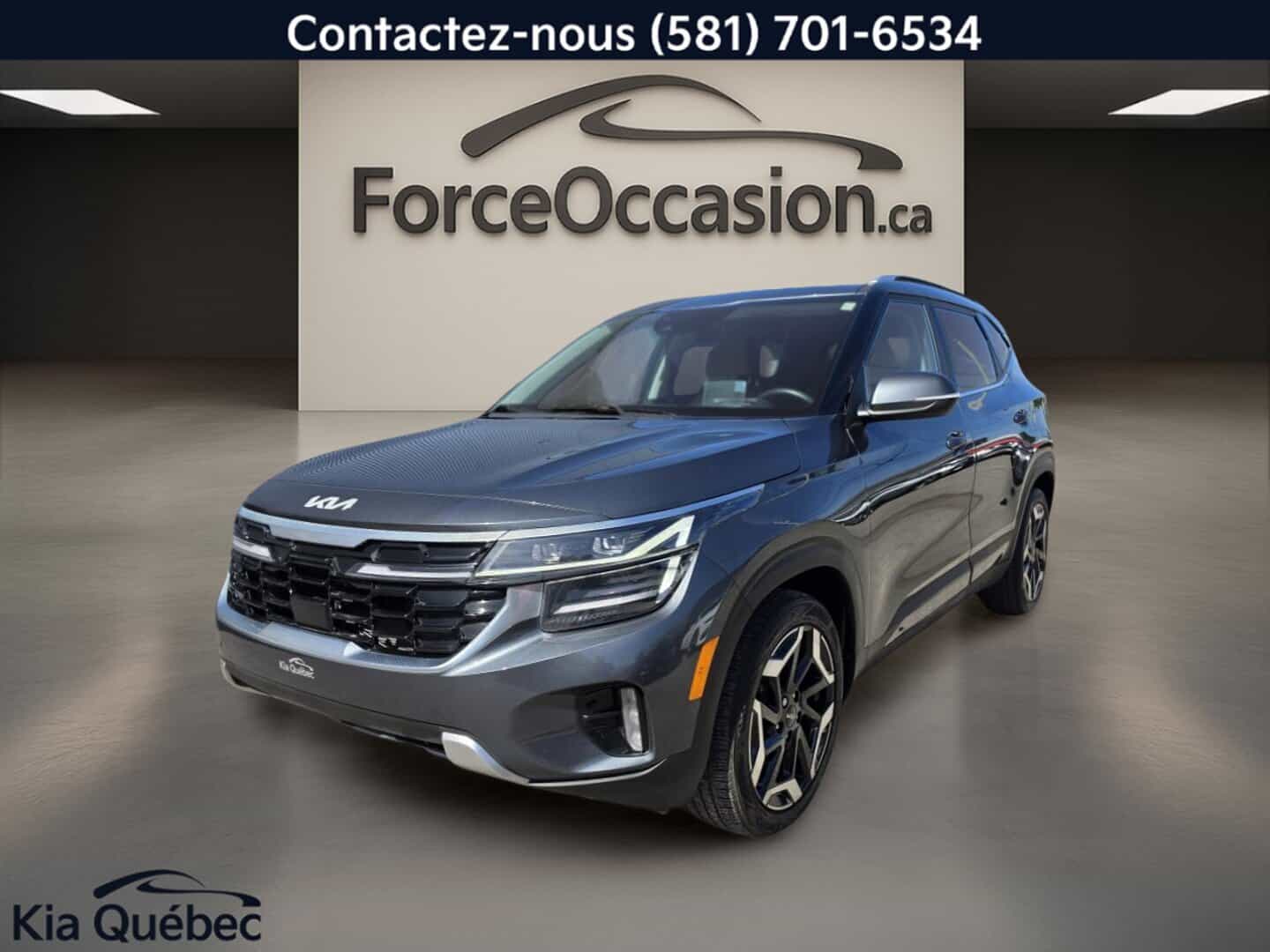 Image 1 Kia Seltos Sx Awd *Carplay *Cuir *Toit *Turbo *Siege Ventile *Gps 2024