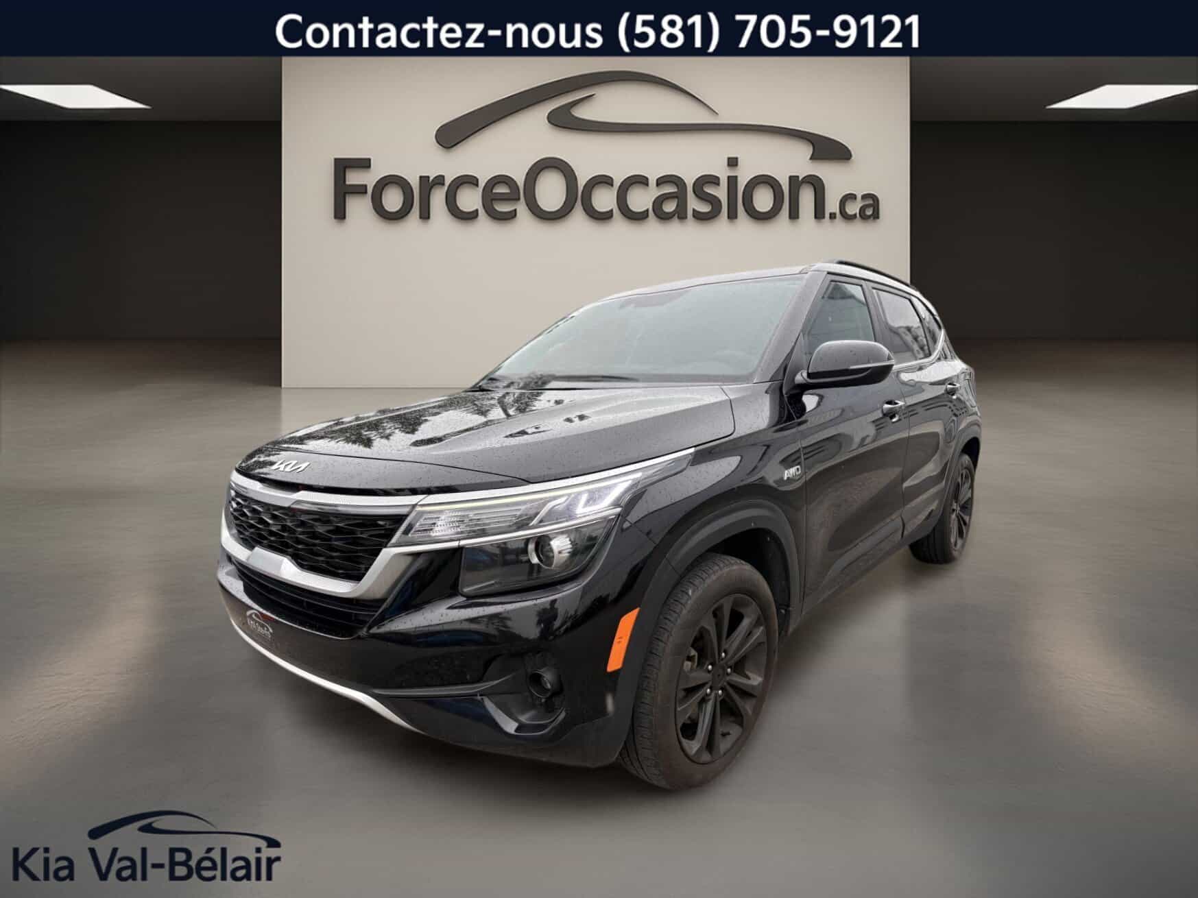 Image 1 Kia Seltos Ex * Awd * Cuir * Toit * Caméra * Carplay * Volant Chauff * 2022