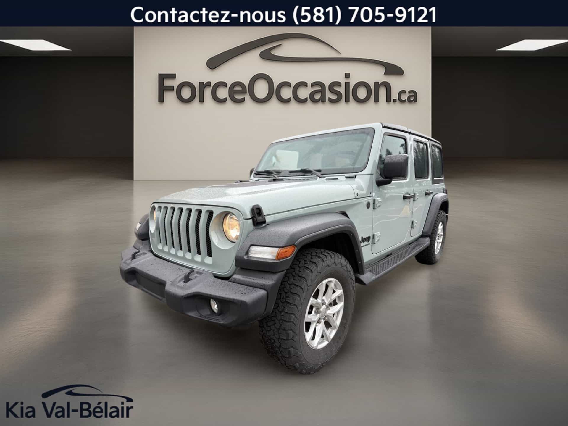 Image 1 Jeep Wrangler Sport S * 4X4 * Turbo * Caméra * Carplay * Volant Chauff * 2023