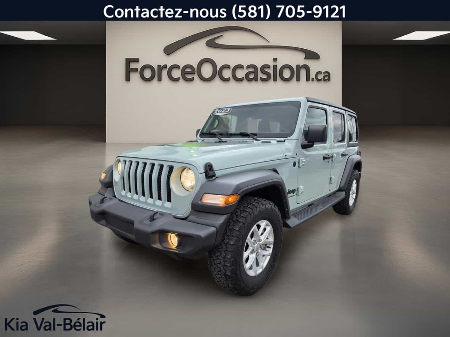2023 Jeep Wrangler Sport S * 4X4 * Turbo * Caméra * Carplay * Volant Chauff * - Image 1