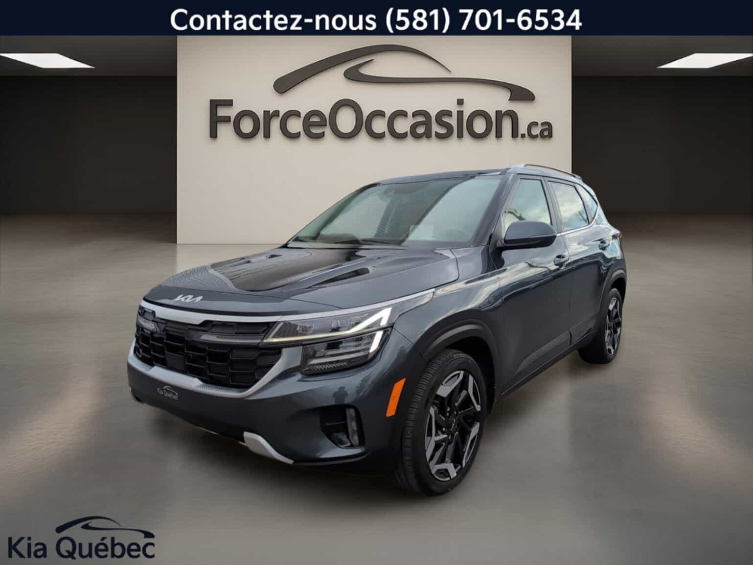 2024 Kia Seltos Sx *Cuir *Toit *Camera *Carplay *Sièges Ventilés *Affichage Tête Haute - Image 1