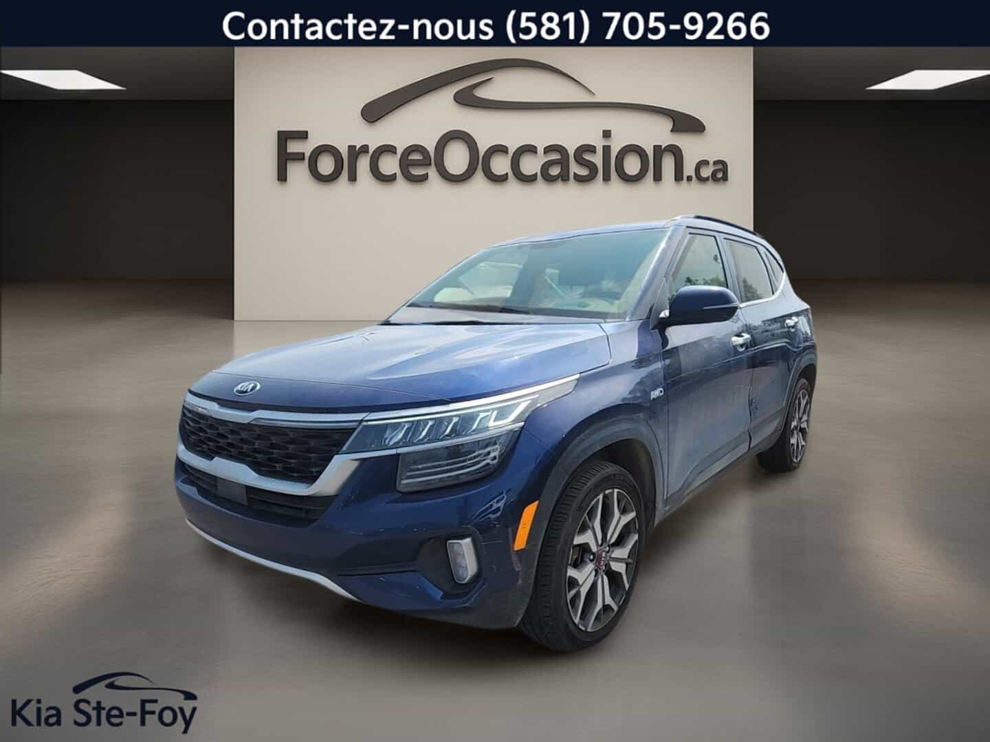 2021 Kia Seltos Sx* Awd* Toit Pano* Volant Chauffant* Cuir* Carplay* Camera* - Image 1