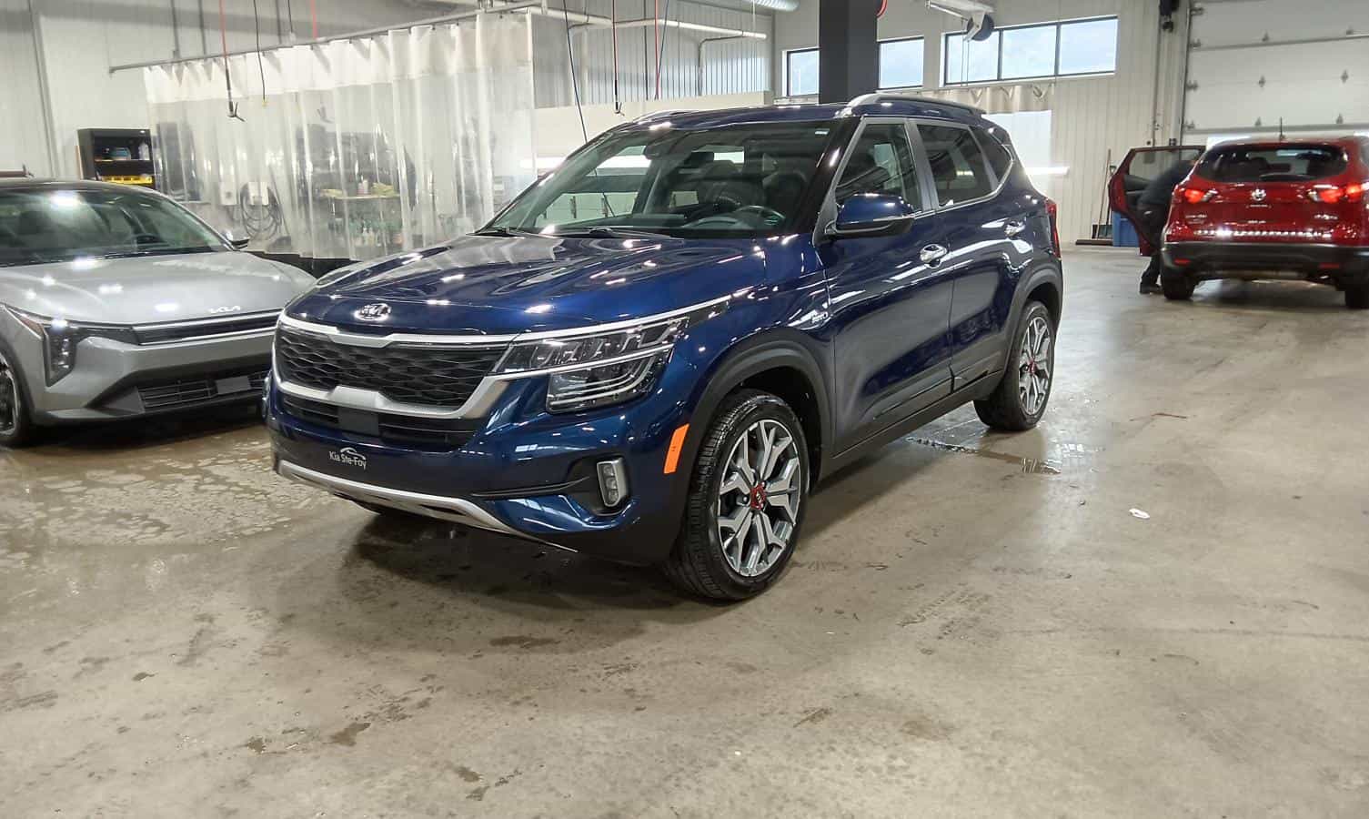 2021 Kia Seltos Sx* Awd* Toit Pano* Volant Chauffant* Cuir* Carplay* Camera* - Image 1