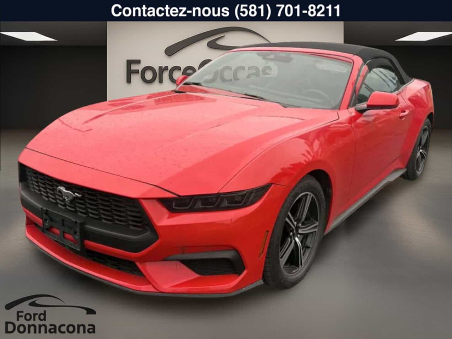 Image 1 Ford Mustang EcoBoost haut niveau à toit fuyant 2025