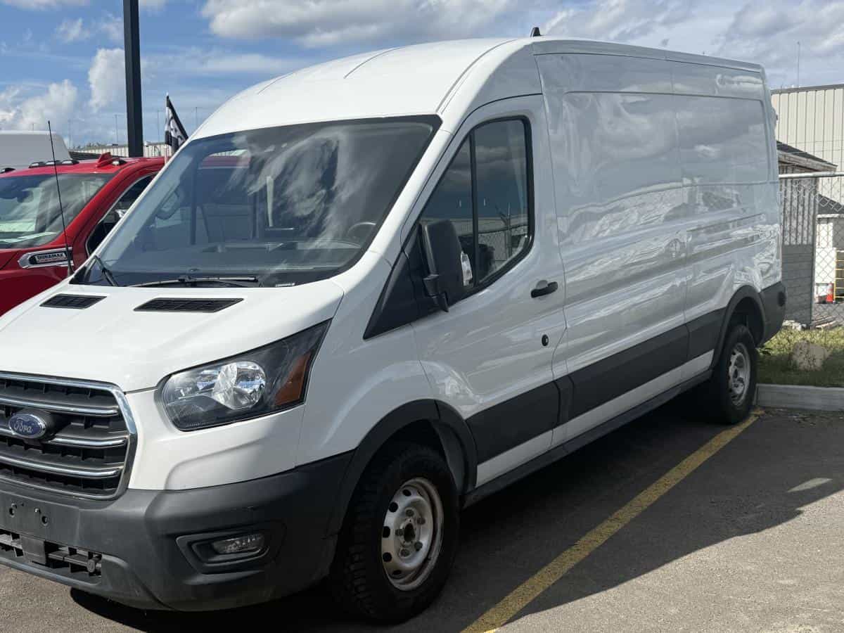 2023 Ford Transit T-350 Cargo Ev Slide 148Wb Hi Rf *Autonomie 203 Km *Écran Tactile *Caméra - Image 1