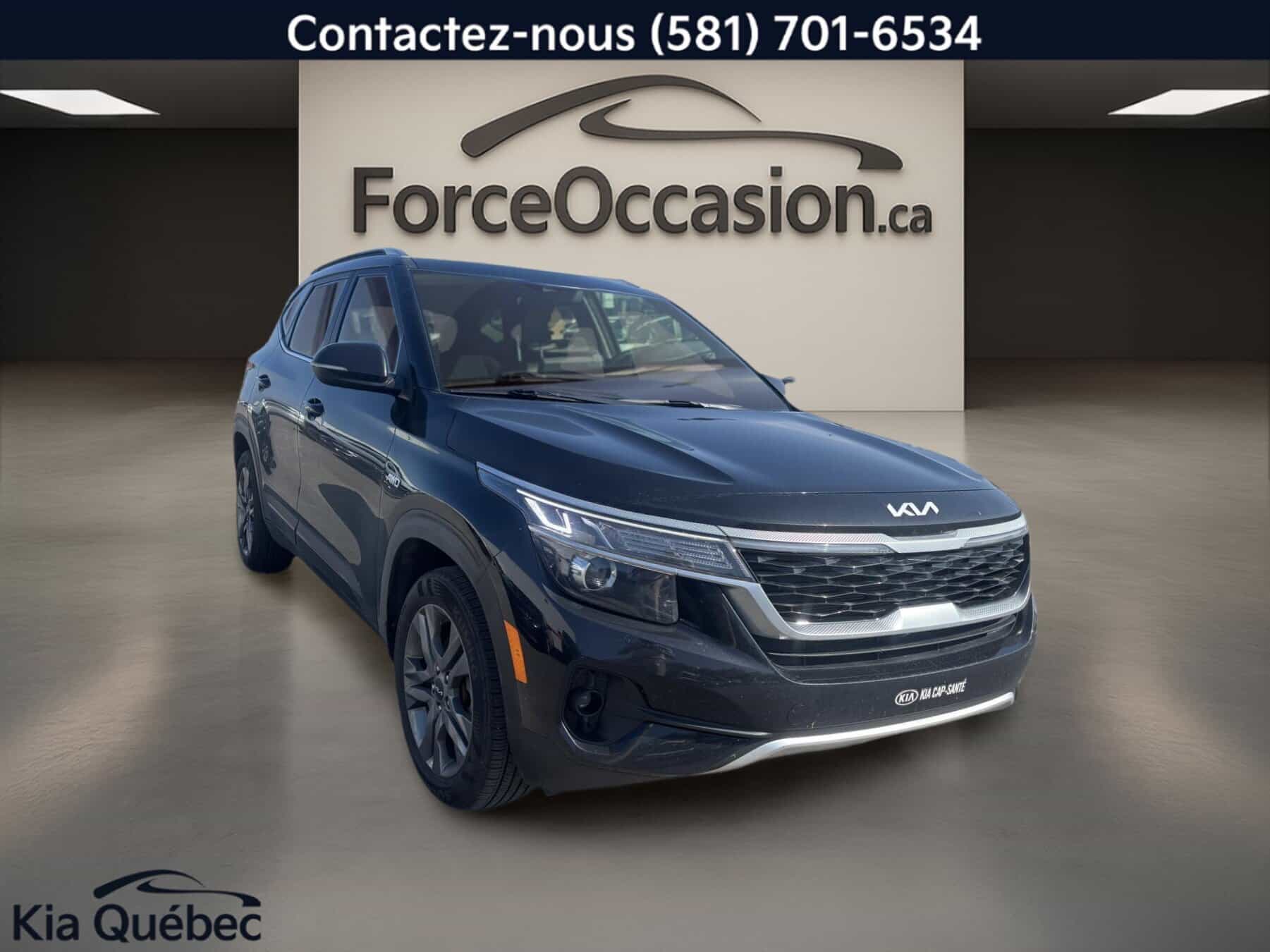 2023 Kia Seltos Ex Awd *Carplay *Siege/Volant Chauffant *Cuir *Camera *Cruise - Image 1