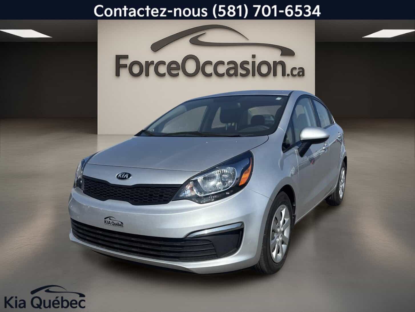 2016 Kia Rio Berline MANUELLE *BLUETOOTH *SIRIUS XM *AIDE AU DEMARAGE EN PENTE - Image 1