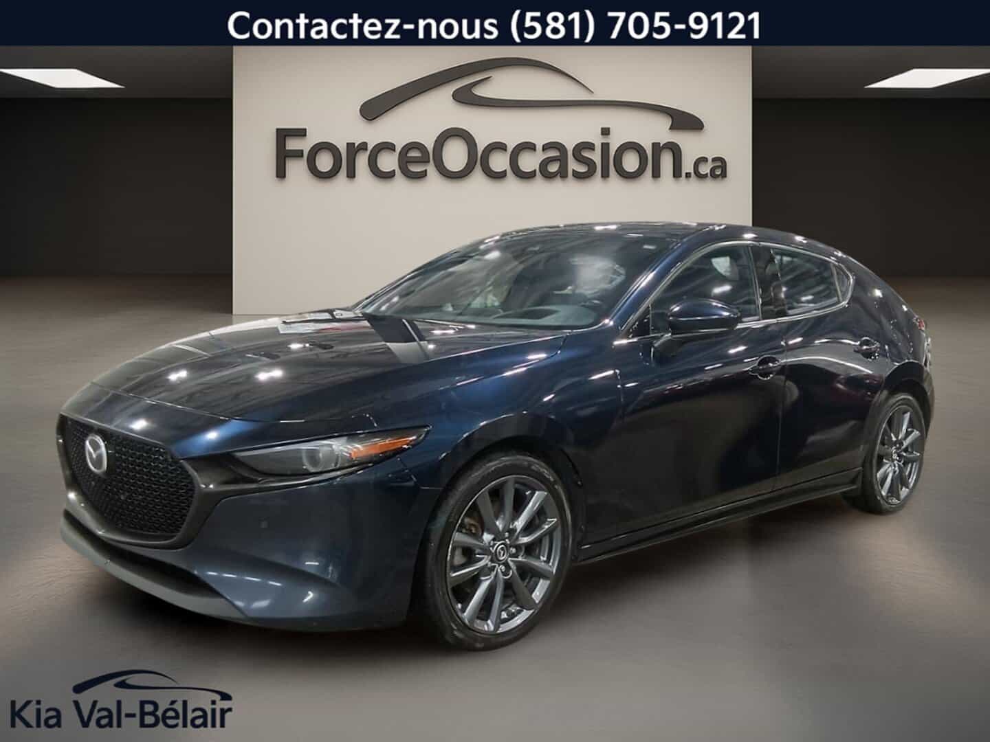 2022 Mazda MAZDA3 SPORT Gt * Awd * Toit * Bose * Cuir * Gps * Bi-Zone * Caméra 360° * - Image 1
