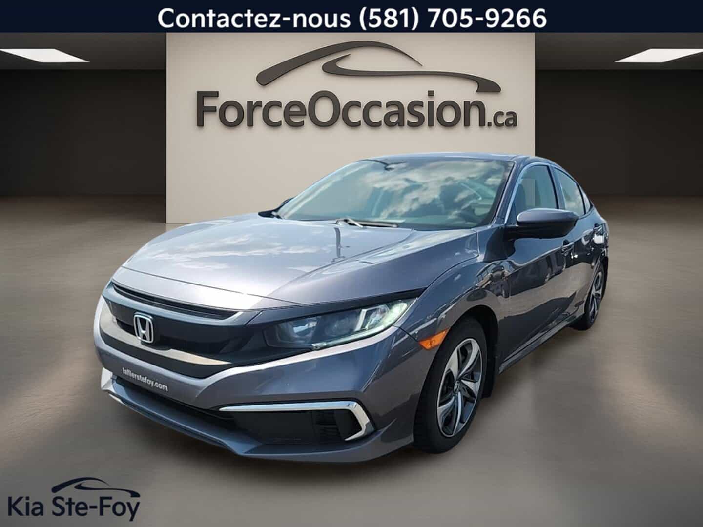 2019 Honda Civic Lx* Cvt* Sieges Chauffants* Cruise* Ac* Camera* - Image 1