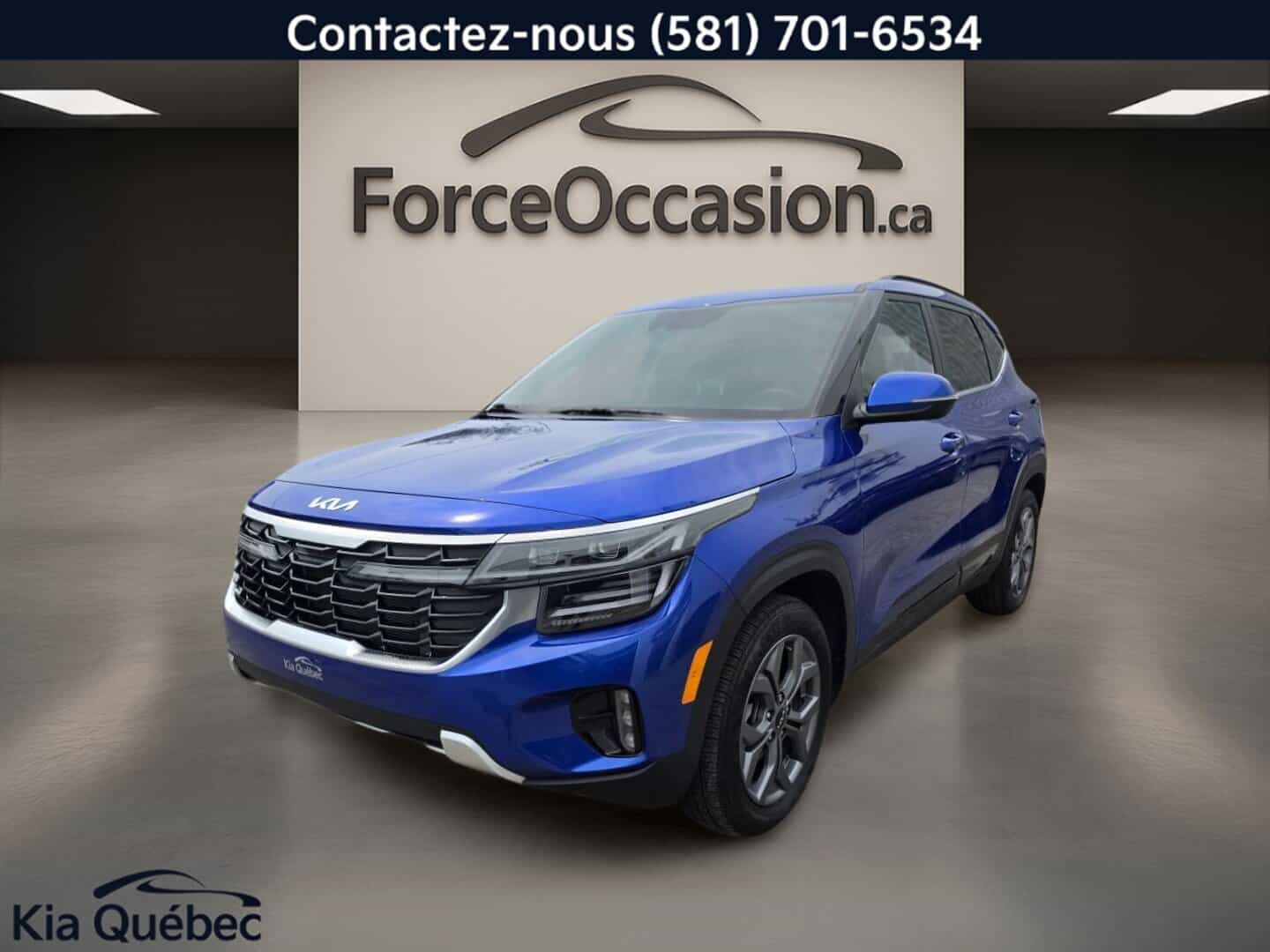 2024 Kia Seltos Ex *Carplay *Siege/Volant Chauffant *Cuir *Cruise *Camera - Image 1