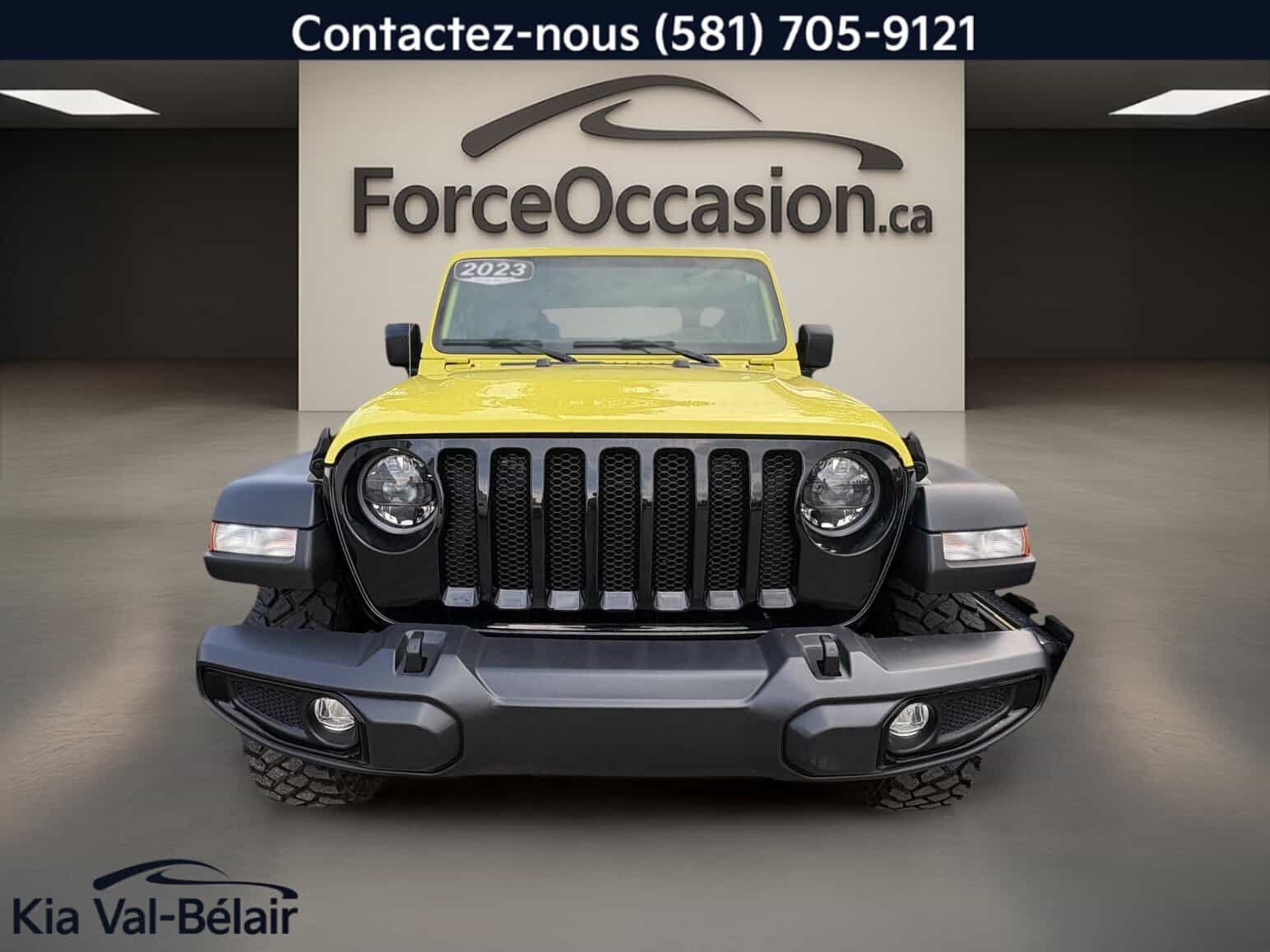 Image 1 Jeep Wrangler Willys * 4X4 * V6 * 285Hp * Caméra * Carplay * Volant Chauff * 2023