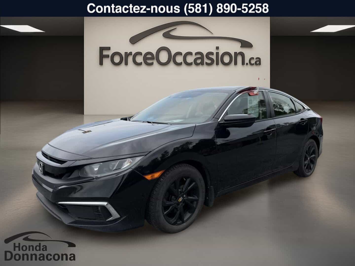 2019 Honda Civic LX, Propre - Image 1