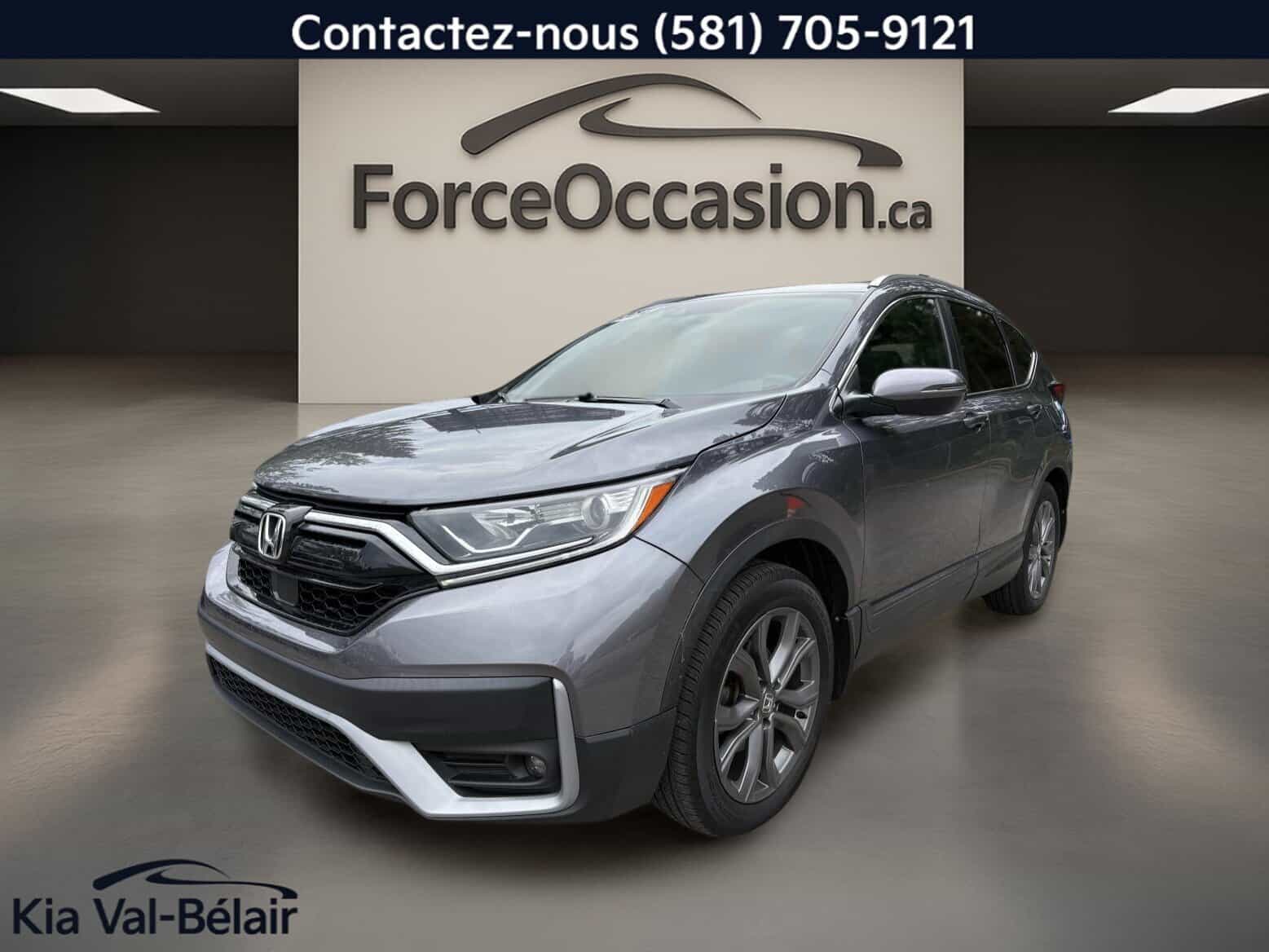 Image 1 Honda CR-V Sport * Awd * Turbo * Toit * Gps * Bi-Zone * Volant Chauff * 2021