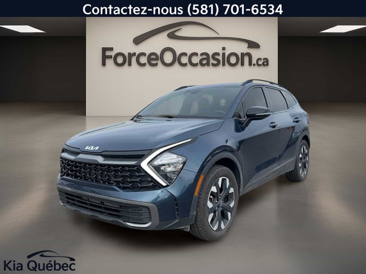 2024 Kia Sportage X-Line *CUIR *CAMERA *CARPLAY *VOLANT/SIÈGES CHAUFFANTS *REGULATEUR VITESSE - Image 1